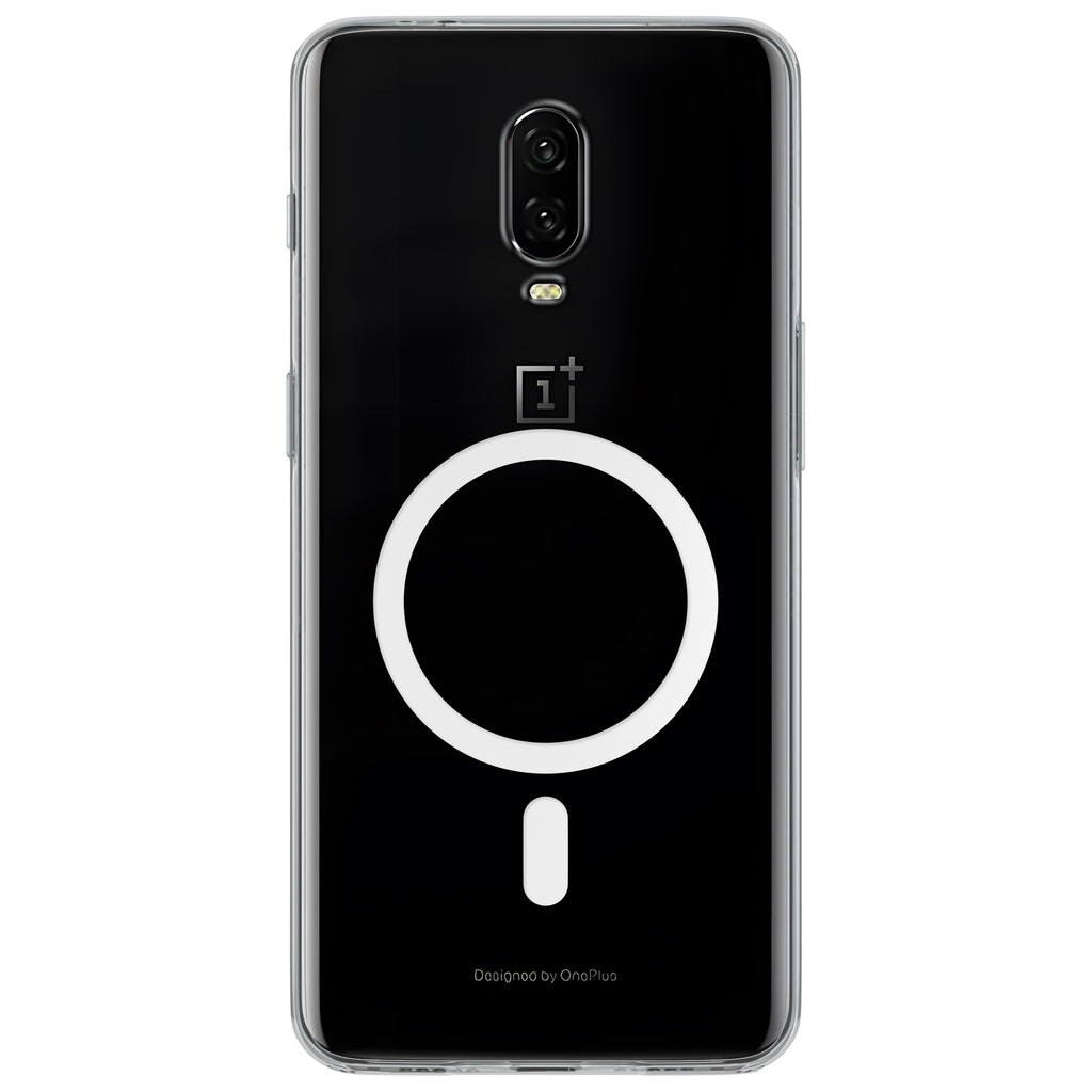 Anti Yellow Magsafe Clear Case for OnePlus 6T