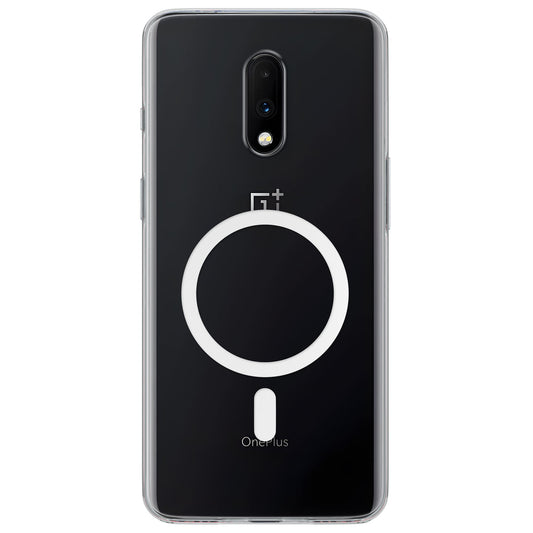 Anti Yellow Magsafe Clear Case for OnePlus 7
