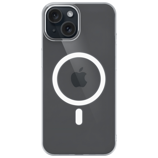 Anti Yellow Magsafe Clear Case for iPhone 15