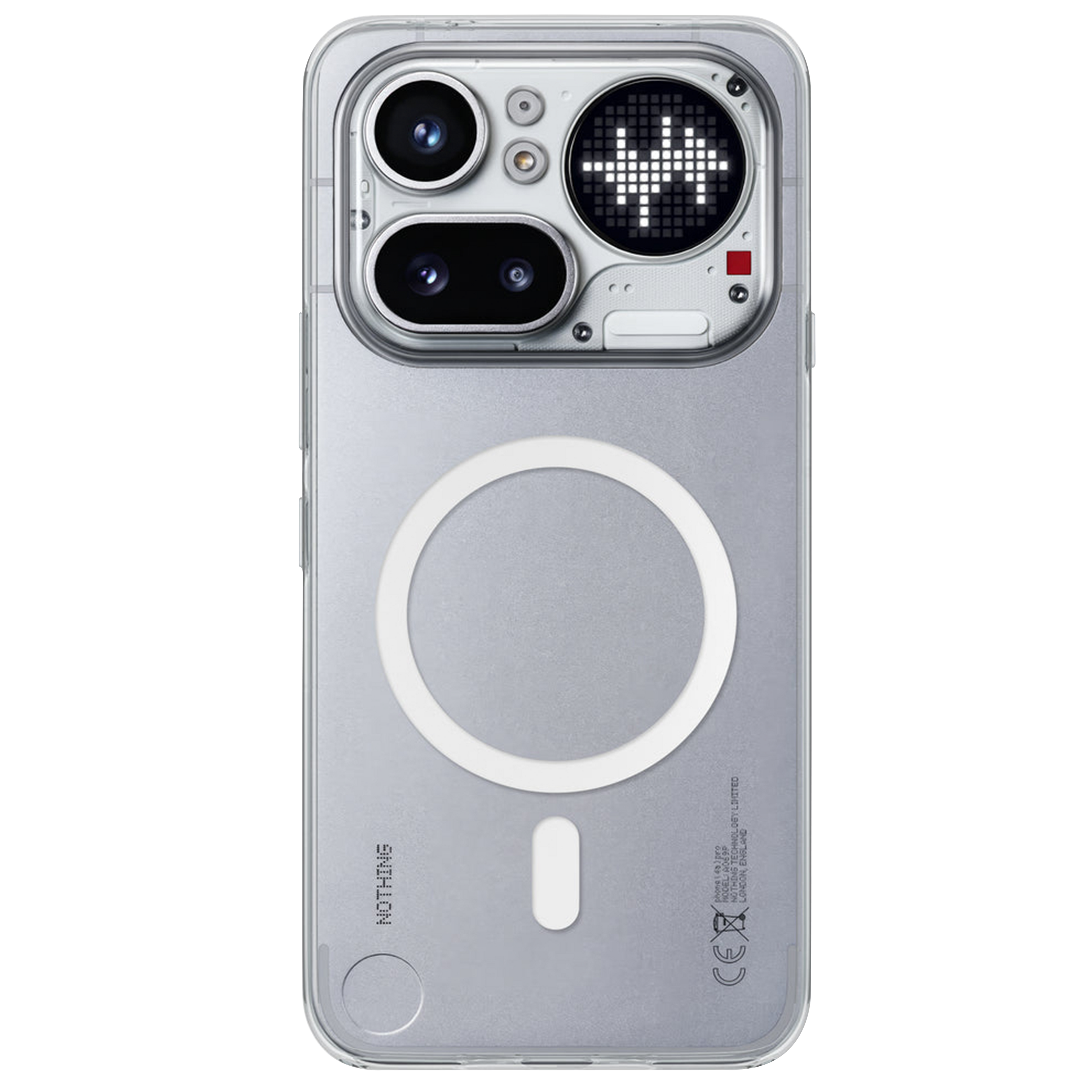 Anti Yellow Magsafe Clear Case for Nothing Phone 4A Pro
