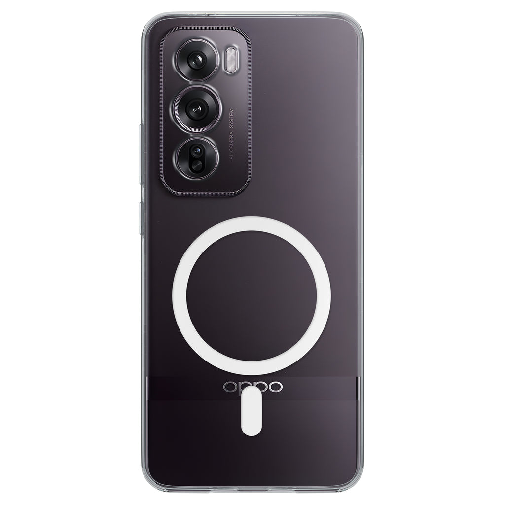 Anti Yellow Magsafe Clear Case for Oppo Reno 12 Pro