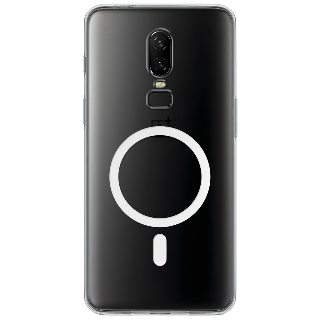 Anti Yellow Magsafe Clear Case for OnePlus 6