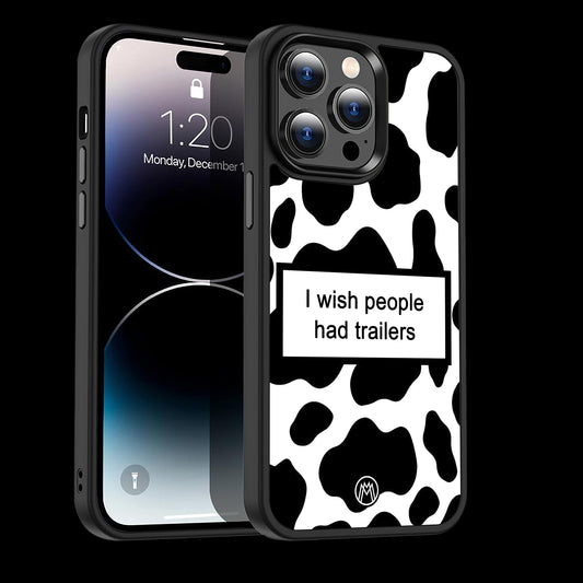 I Wish People Had Trailers Phone Cover | MagSafe Case