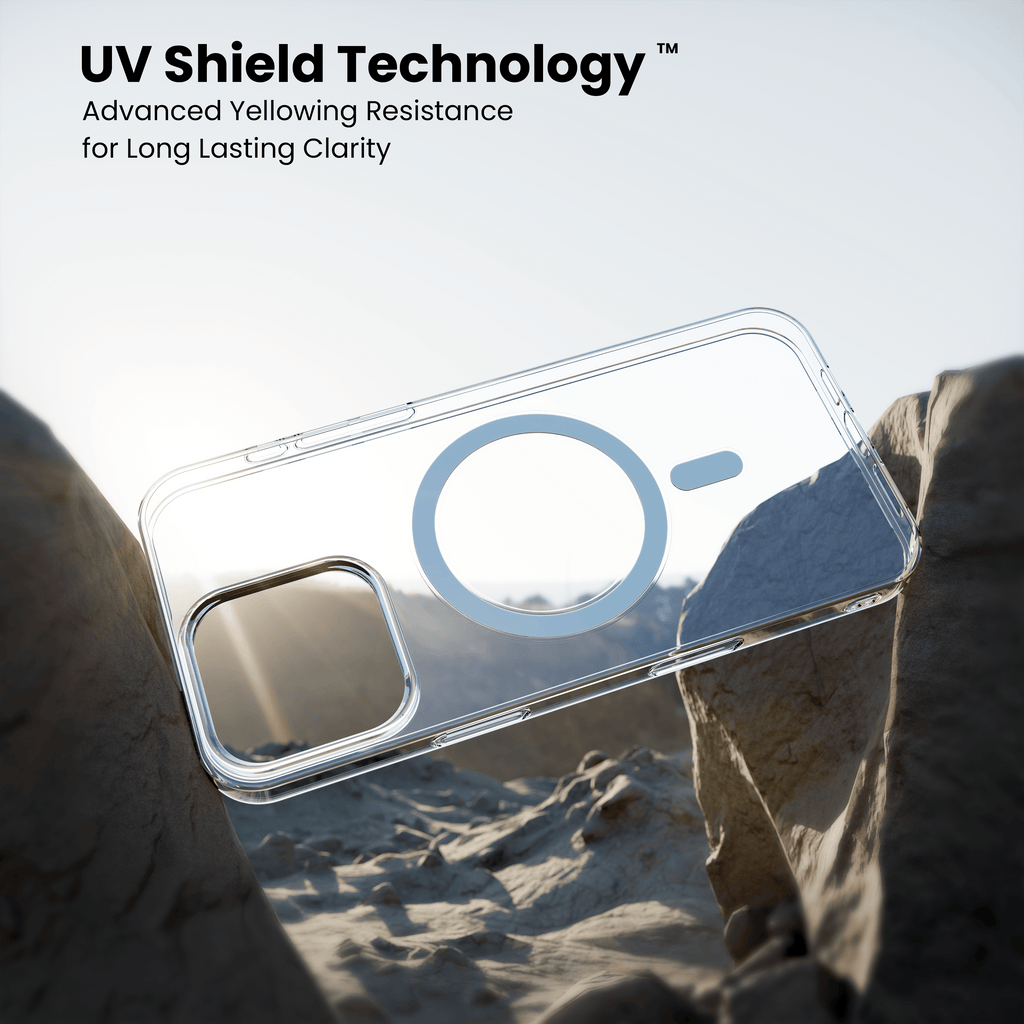 Anti Yellow Magsafe Clear Case for iPhone 16 Pro Max