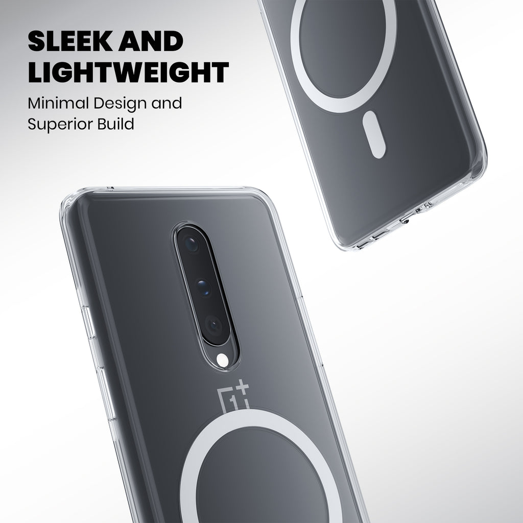 Anti Yellow Magsafe Clear Case for OnePlus 7