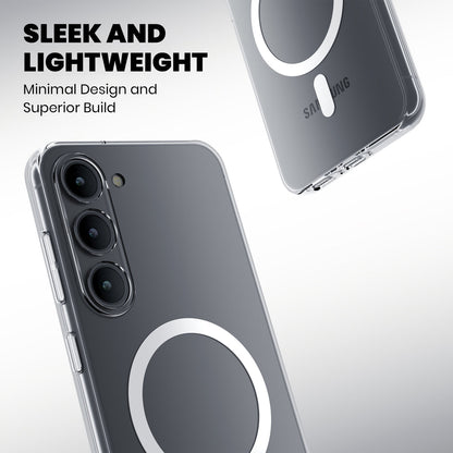 Anti Yellow Magsafe Clear Case for Samsung Galaxy S24 Plus