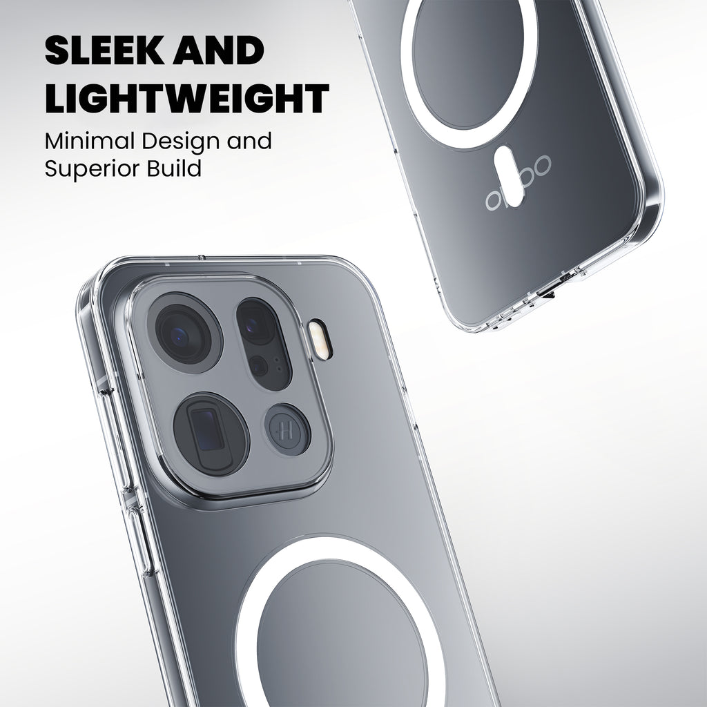 Anti Yellow Magsafe Clear Case for Oppo Reno 13