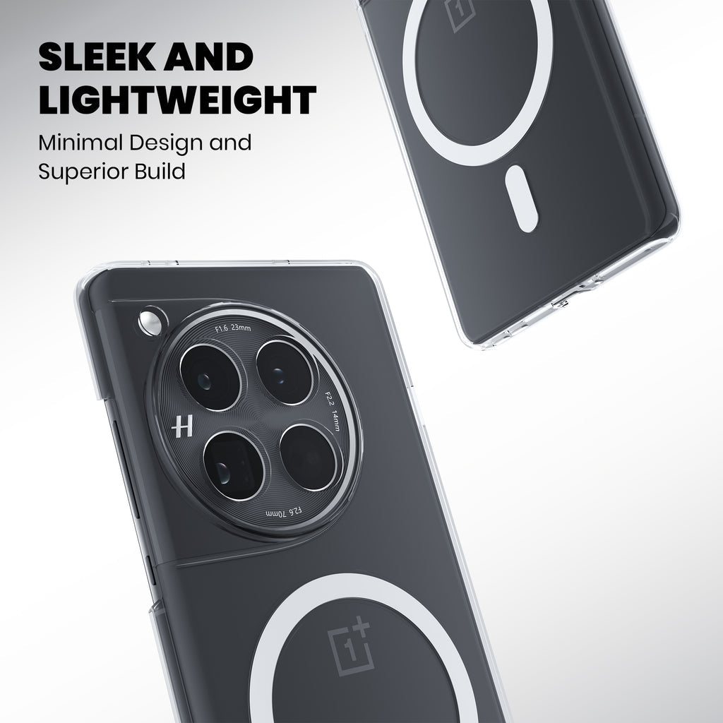 Anti Yellow Magsafe Clear Case for OnePlus 12R