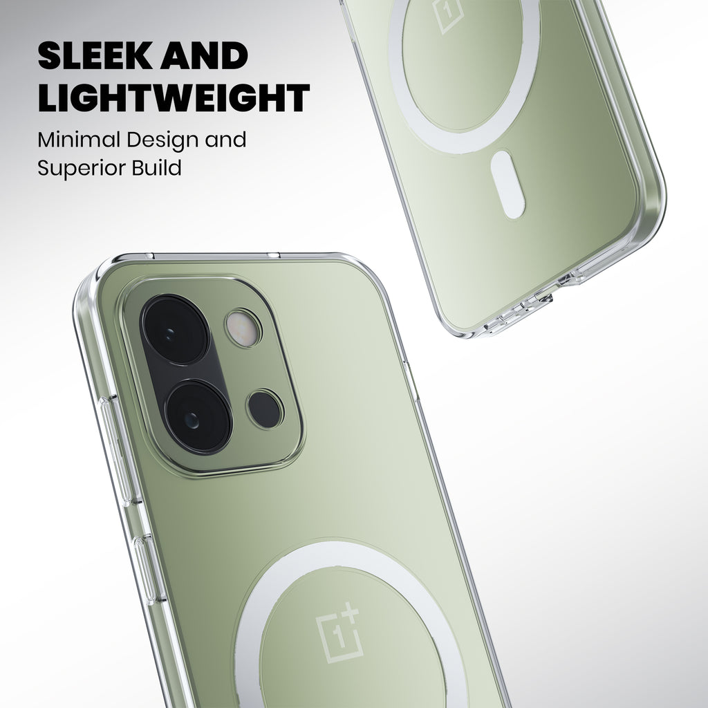 Anti Yellow Magsafe Clear Case for OnePlus 15