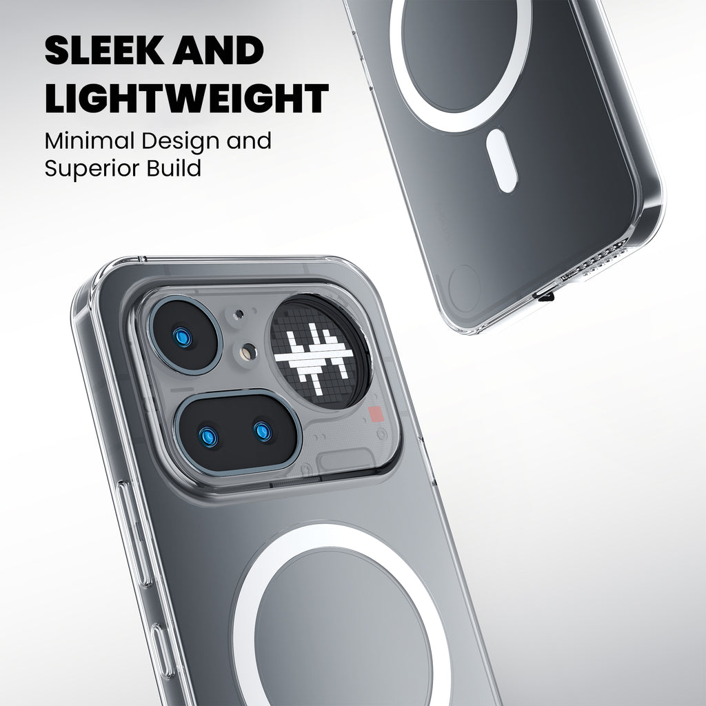 Anti Yellow Magsafe Clear Case for Nothing Phone 4A Pro