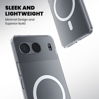 Anti Yellow Magsafe Clear Case for Oneplus Nord 4