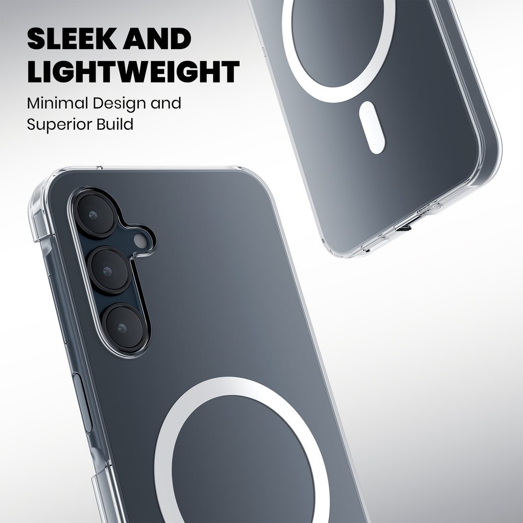 Anti Yellow Magsafe Clear Case for Samsung Galaxy A55 5G