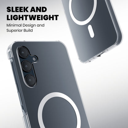 Anti Yellow Magsafe Clear Case for Samsung Galaxy A55 5G