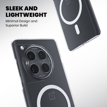 Anti Yellow Magsafe Clear Case for OnePlus 12