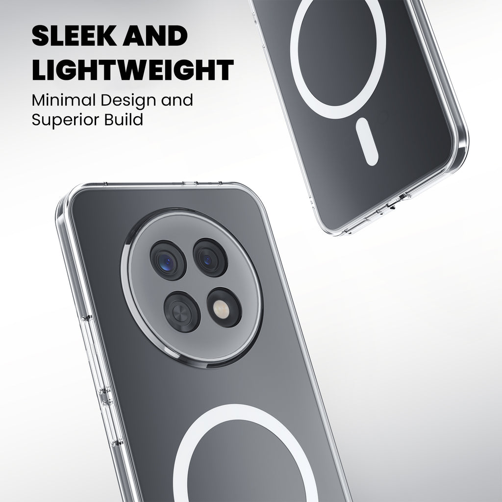 Anti Yellow Magsafe Clear Case for Oppo F29 5G