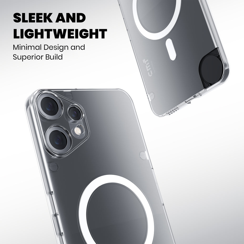 Anti Yellow Magsafe Clear Case for CMF Phone 2 Pro