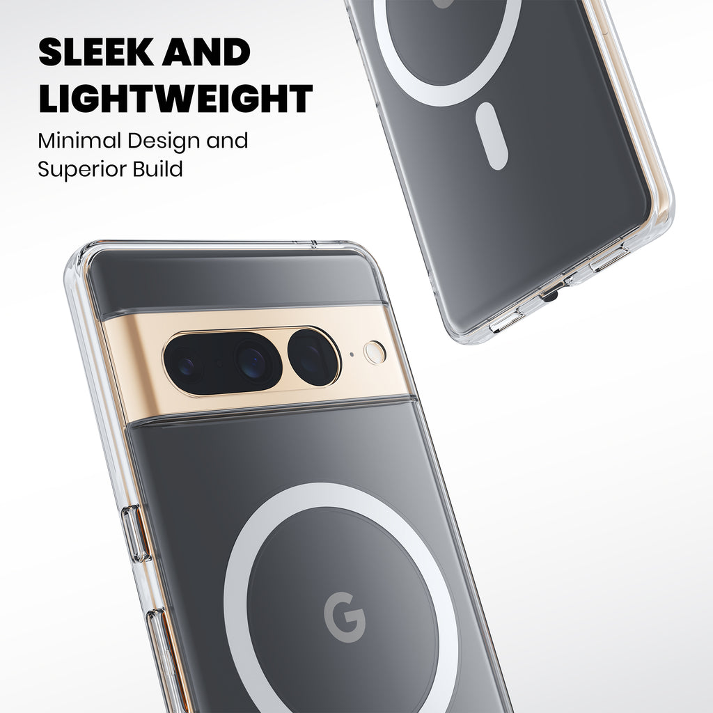 Anti Yellow Magsafe Clear Case for Google Pixel 7 Pro