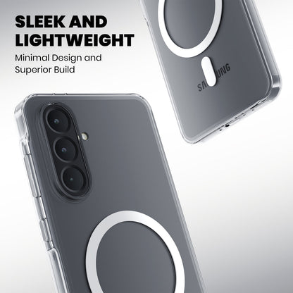 Anti Yellow Magsafe Clear Case for Samsung Galaxy A26 5G