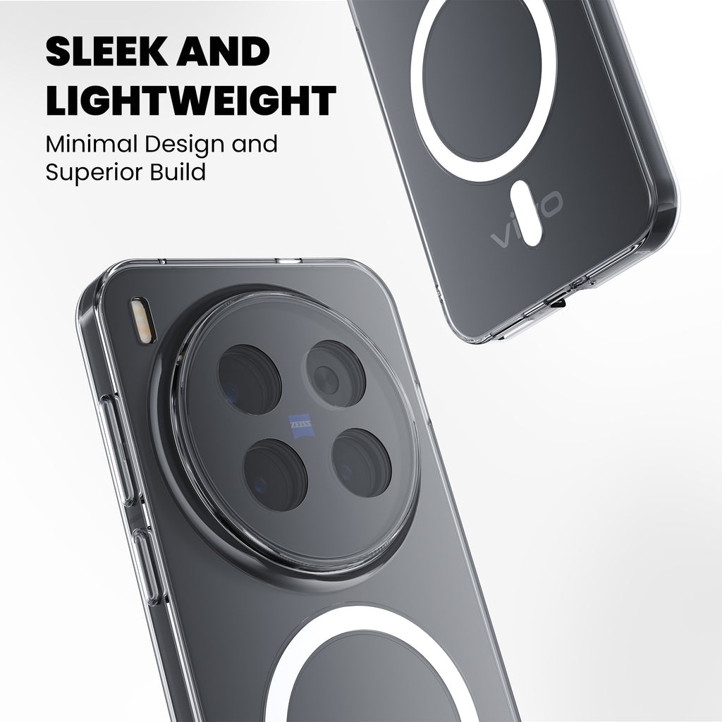 Anti Yellow Magsafe Clear Case for Vivo X200 Pro