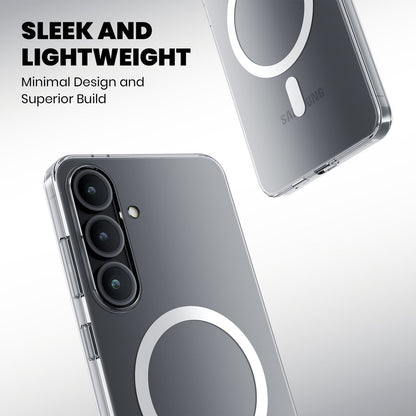 Anti Yellow Magsafe Clear Case for Samsung Galaxy S25