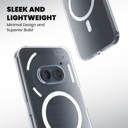 Anti Yellow Magsafe Clear Case for Nothing Phone 2A Plus