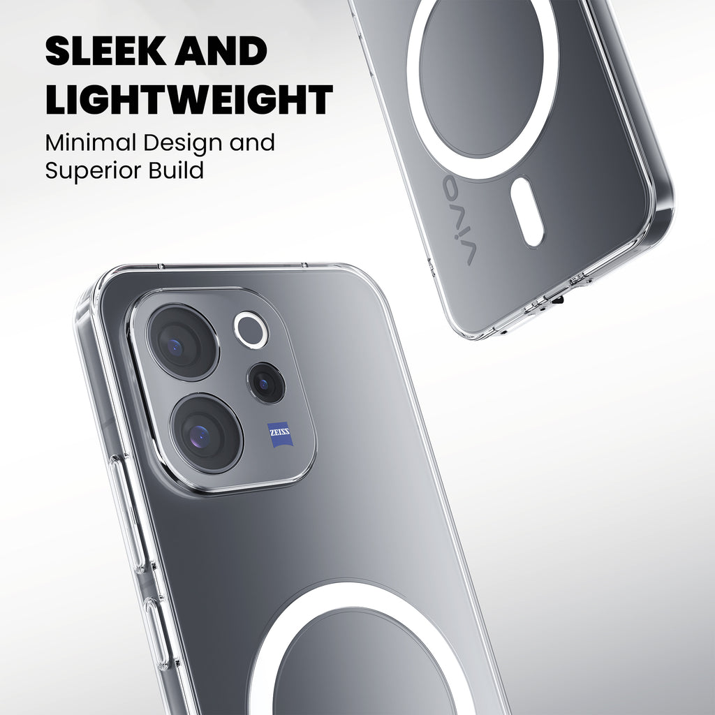 Anti Yellow Magsafe Clear Case for Vivo V70