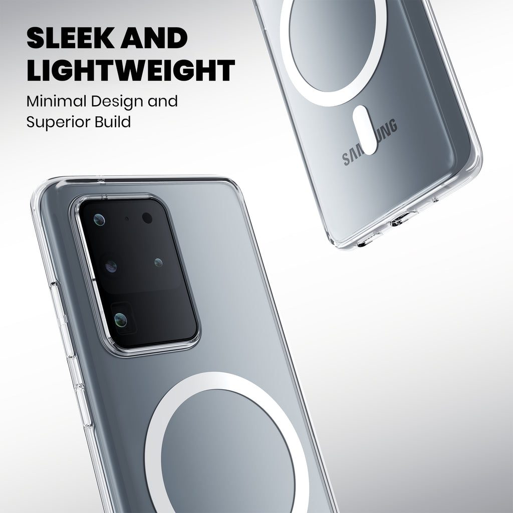 Anti Yellow Magsafe Clear Case for Samsung Galaxy A23