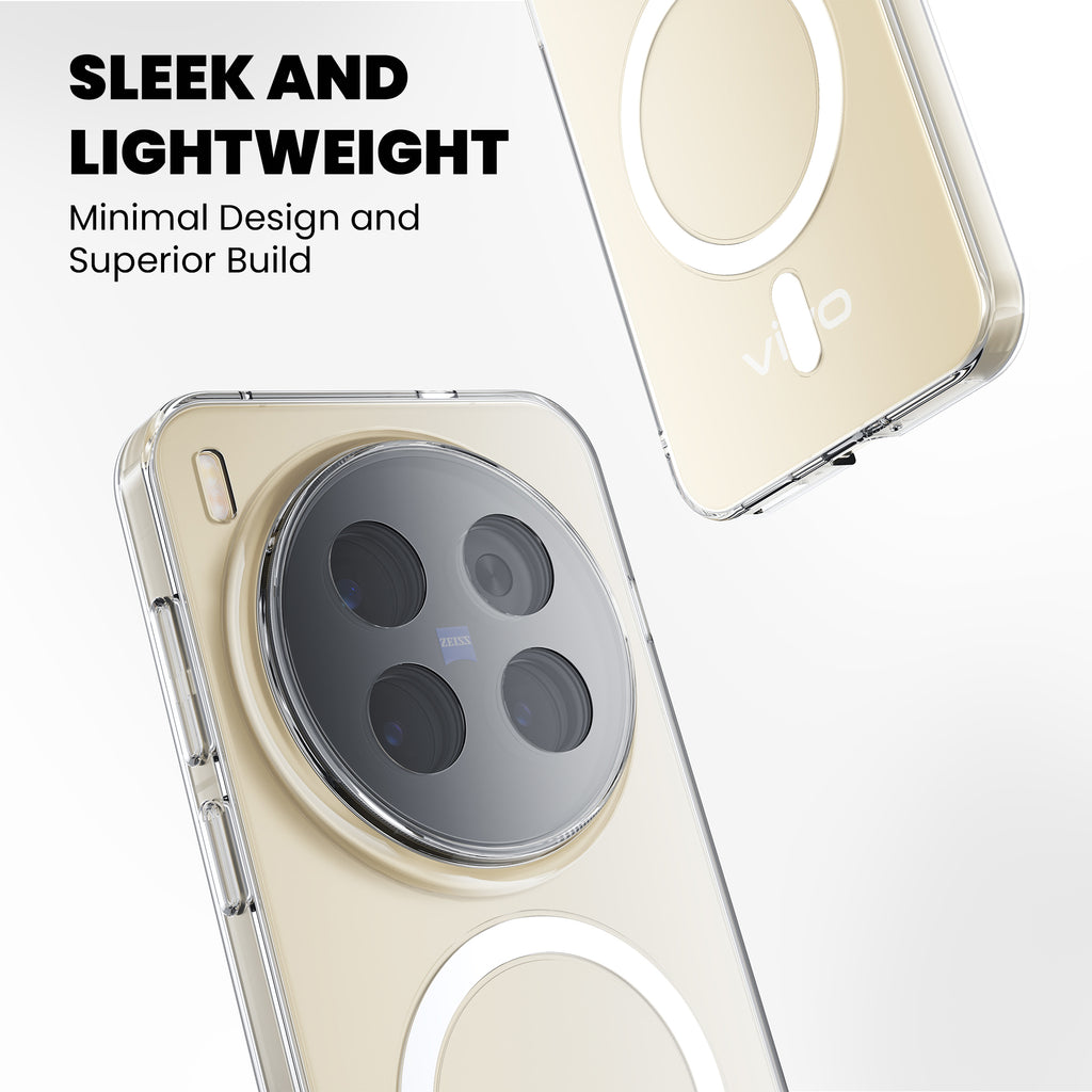 Anti Yellow Magsafe Clear Case for Vivo X300 pro