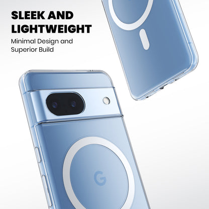 Anti Yellow Magsafe Clear Case for Google Pixel 8A