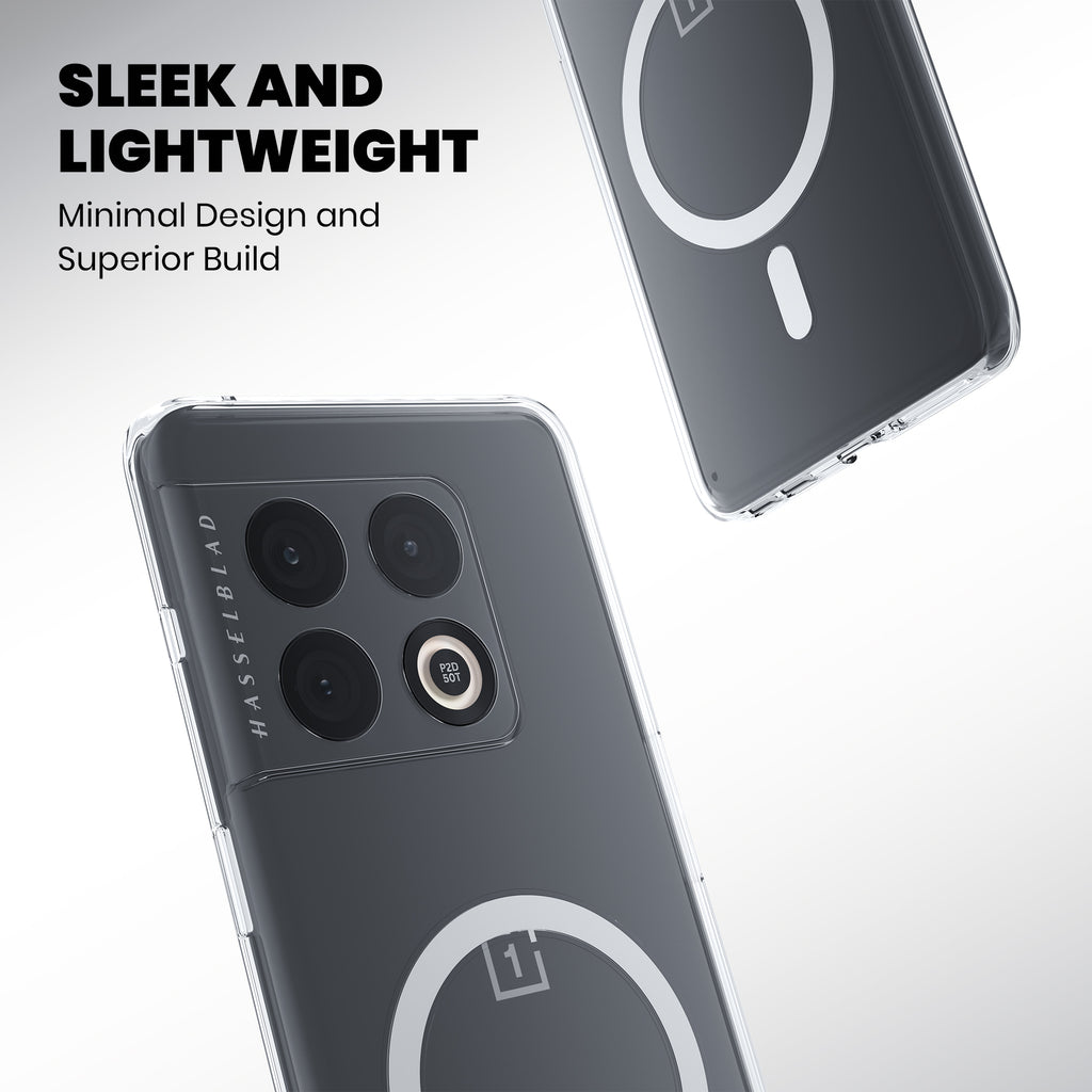 Anti Yellow Magsafe Clear Case for OnePlus 10 Pro 5G