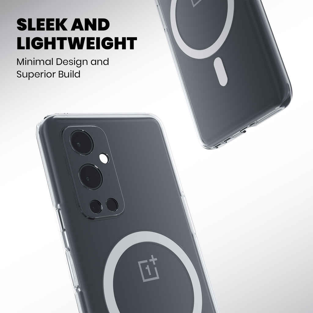 Anti Yellow Magsafe Clear Case for OnePlus 8t