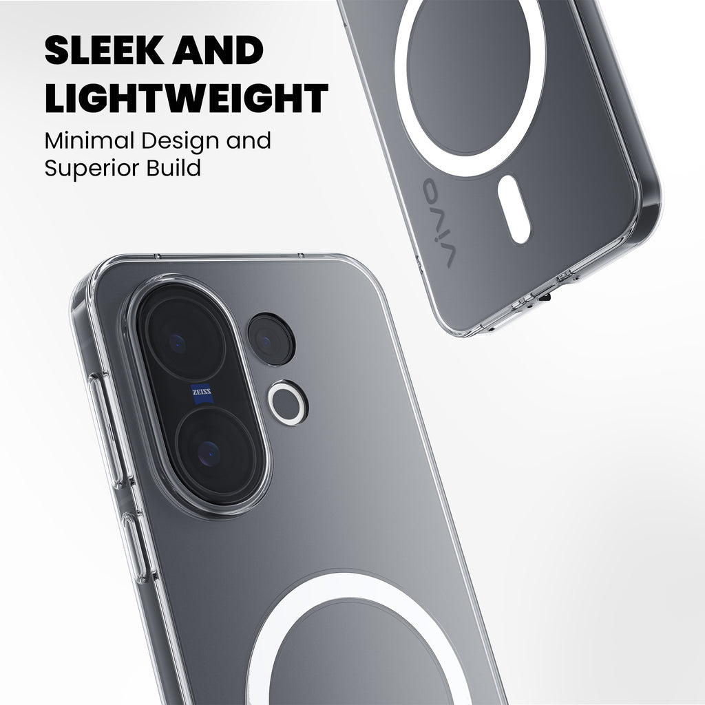 Anti Yellow Magsafe Clear Case for Vivo Y19s