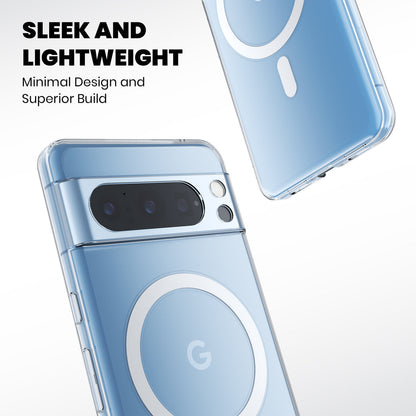 Anti Yellow Magsafe Clear Case for Google Pixel 8 Pro