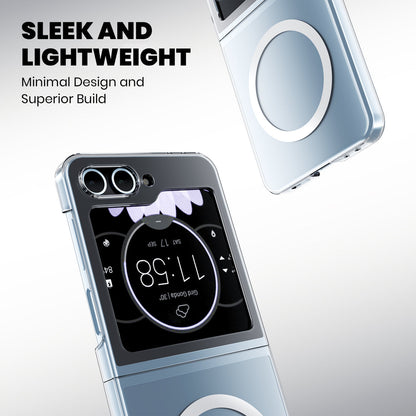 Anti Yellow Magsafe Clear Case for Samsung  Galaxy Z Flip 4