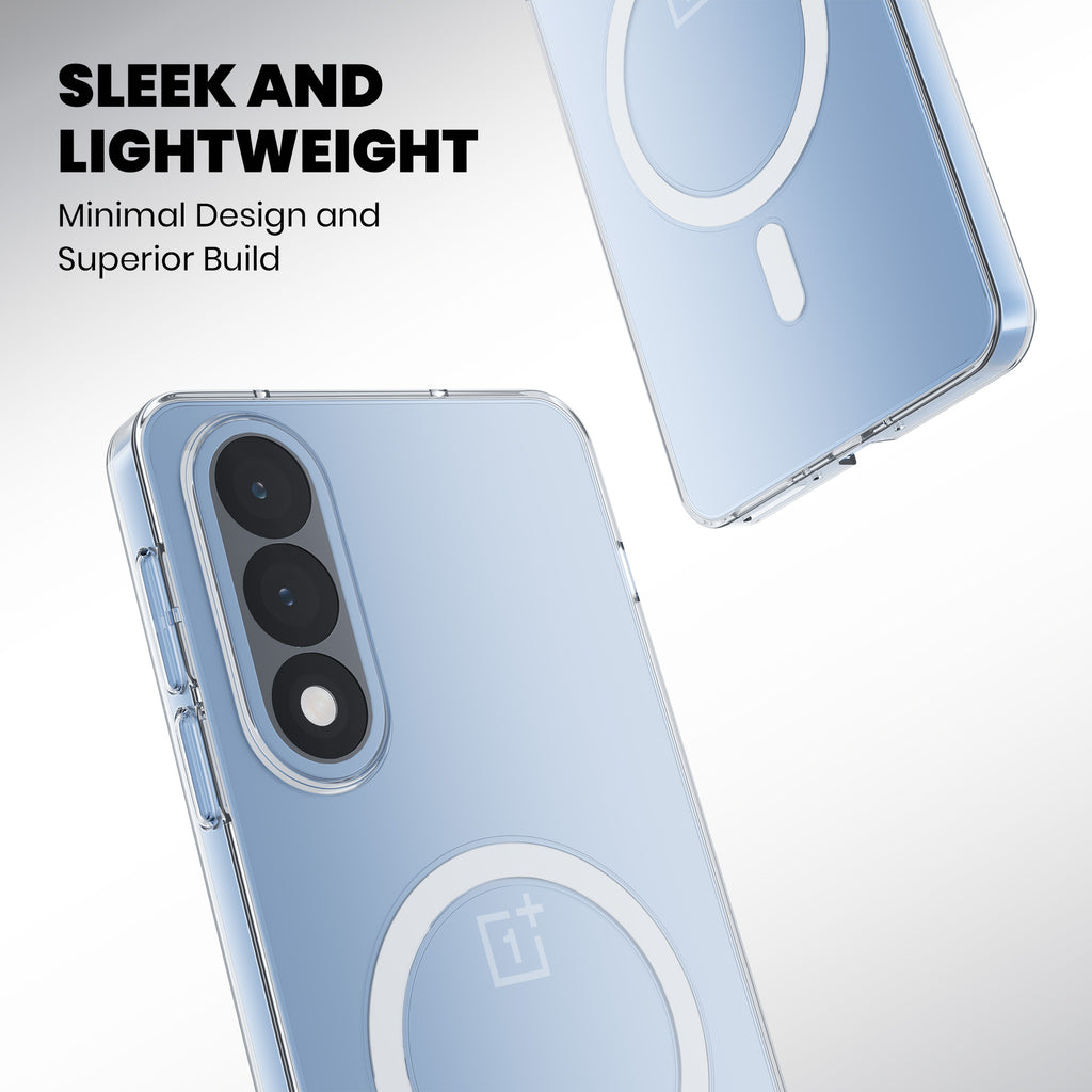 Anti Yellow Magsafe Clear Case for OnePlus Nord CE 5G
