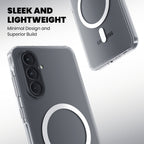 Anti Yellow Magsafe Clear Case for Samsung Galaxy A17 5G