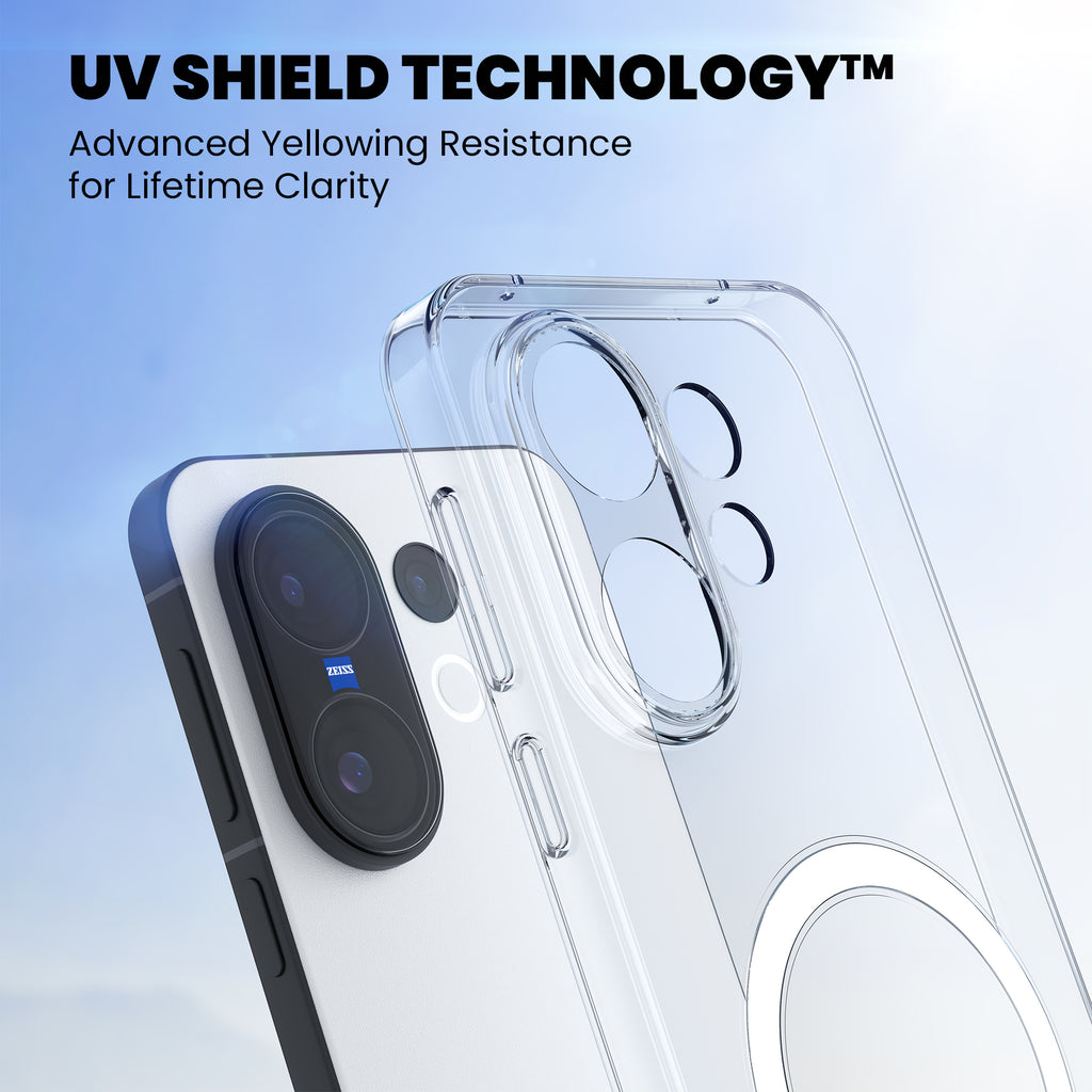 Anti Yellow Magsafe Clear Case for Vivo V60e