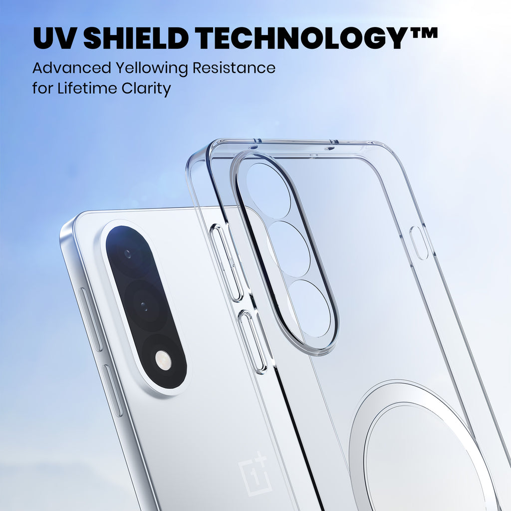 Anti Yellow Magsafe Clear Case for OnePlus Nord AC2001