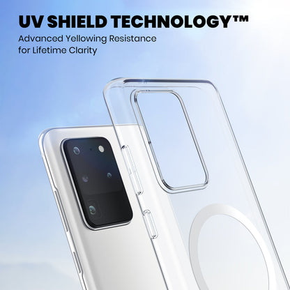 Anti Yellow Magsafe Clear Case for Samsung Galaxy A23