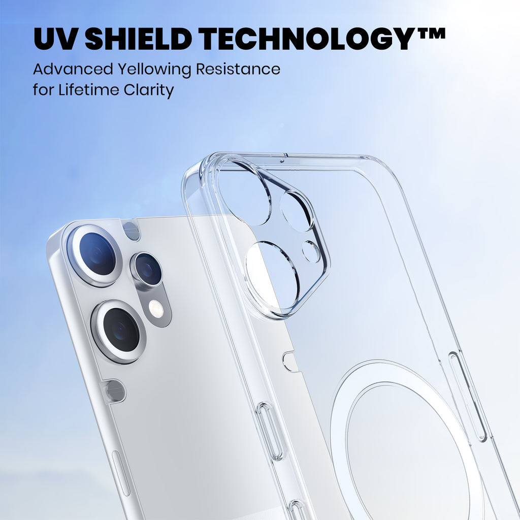 Anti Yellow Magsafe Clear Case for Motorola Edge 50 Fusion