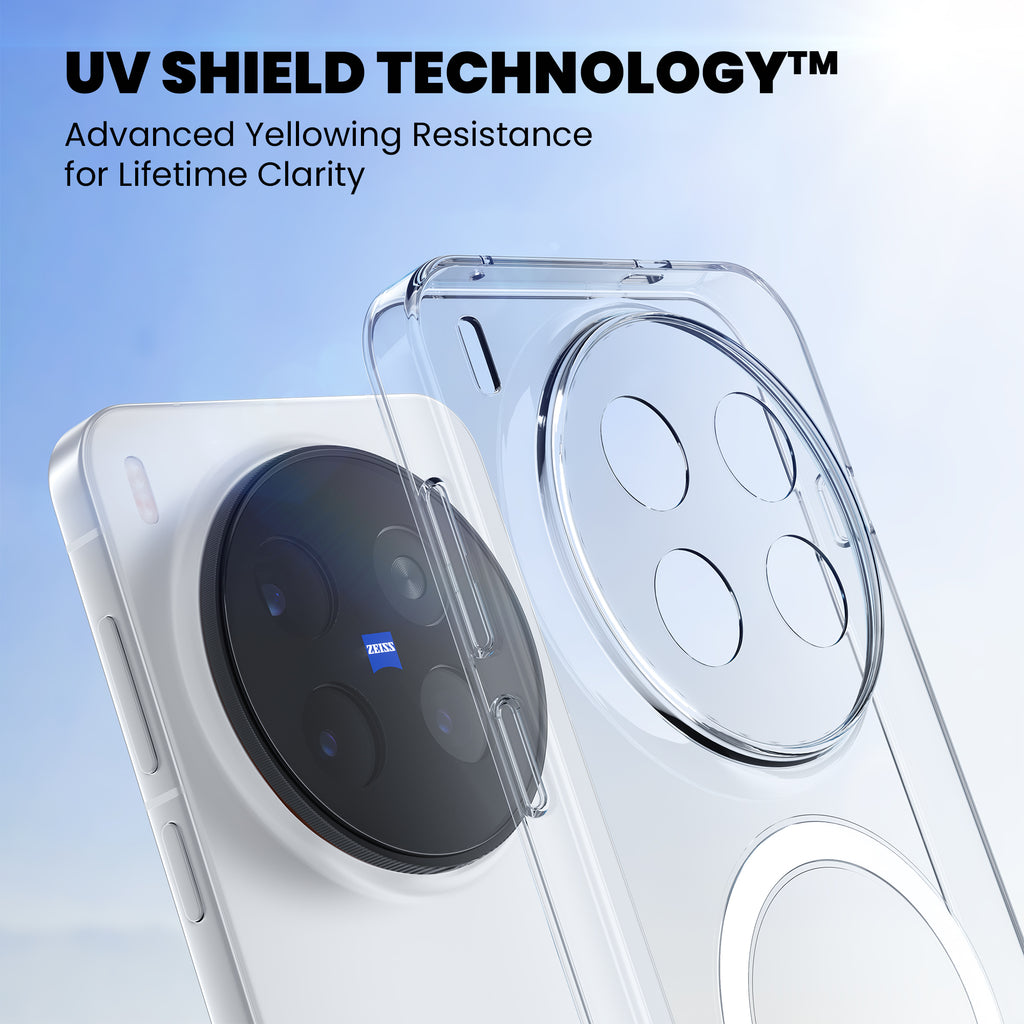 Anti Yellow Magsafe Clear Case for Vivo X300 pro