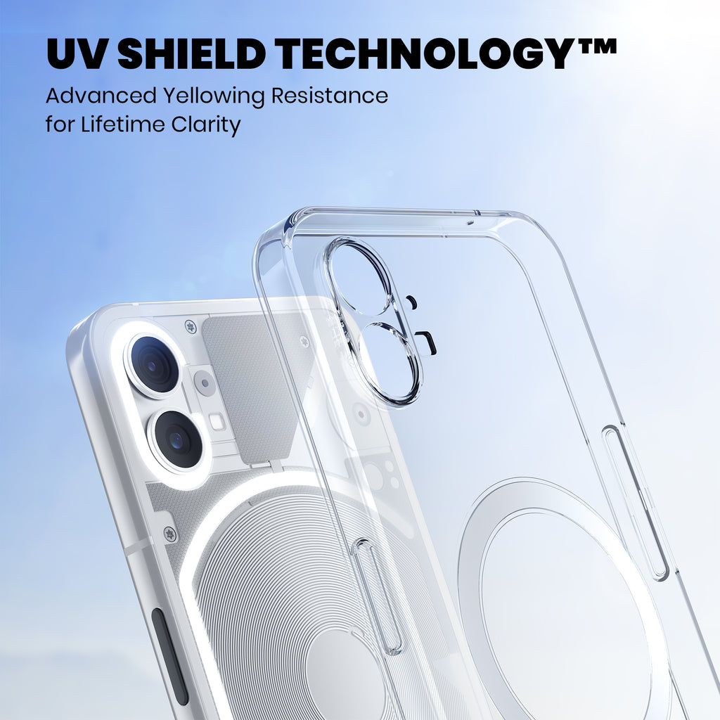 Anti Yellow Magsafe Clear Case for Nothing Phone 2