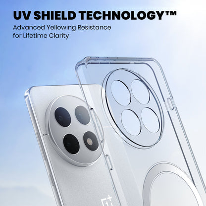 Anti Yellow Magsafe Clear Case for OnePlus 13