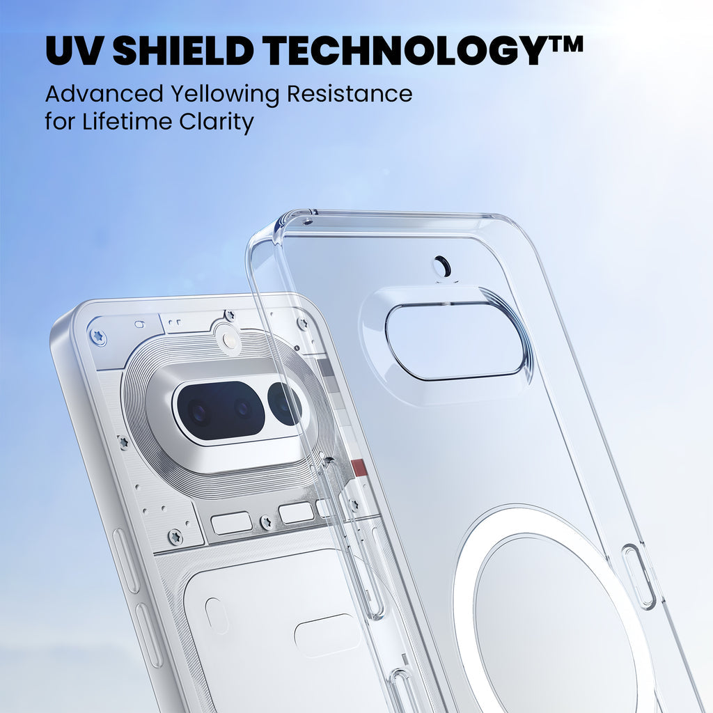 Anti Yellow Magsafe Clear Case for Nothing Phone 4A