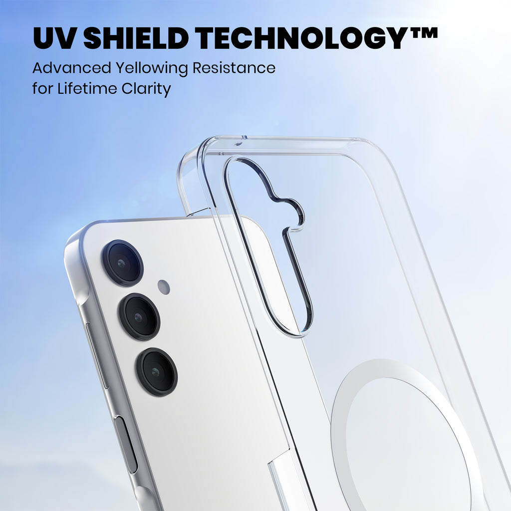 Anti Yellow Magsafe Clear Case for Samsung Galaxy A35 5G