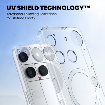 Anti Yellow Magsafe Clear Case for Nothing Phone 3