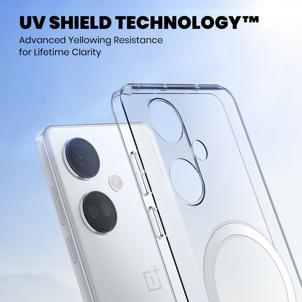 Anti Yellow Magsafe Clear Case for Oneplus Nord 2T 5G