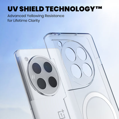 Anti Yellow Magsafe Clear Case for OnePlus 12