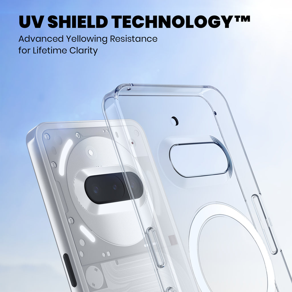 Anti Yellow Magsafe Clear Case for Nothing Phone 3a