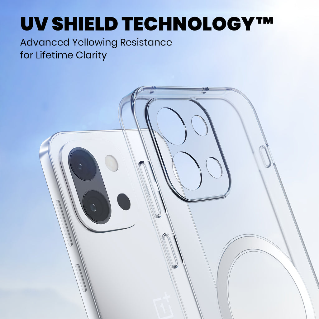 Anti Yellow Magsafe Clear Case for OnePlus 13s 5G
